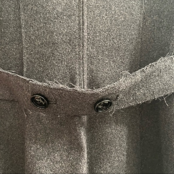 Grey wool coat size 38 EUR - Picture 7 of 7